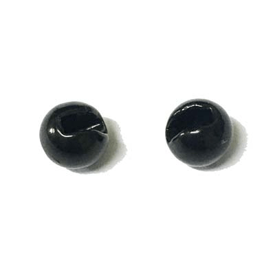 Depth Charger Slotted Tungsten Beads 20pkt - Fish City Hamilton - 2.5mm - Black