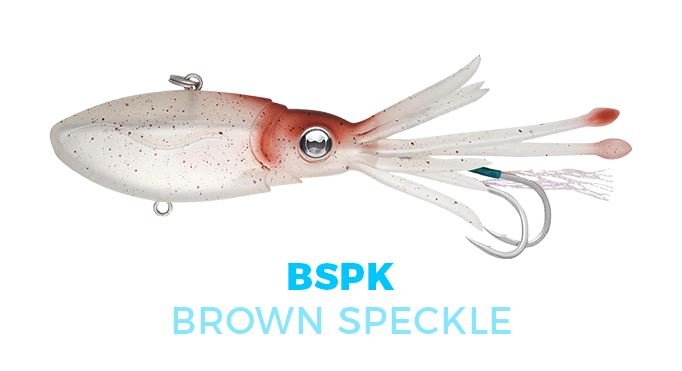 Nomad Squidtrex 190mm (14oz) - Fish City Hamilton - Brown Speckle -