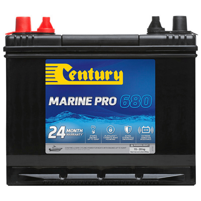 Battery Century Marine Pro NS70M MF 680cca - Fish City Hamilton - -