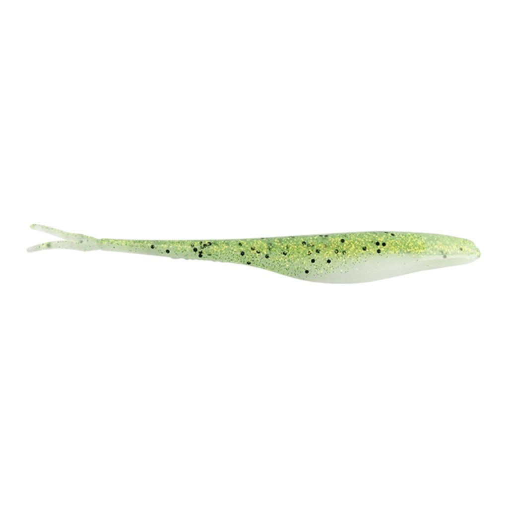 Berkley Gulp 5" Jerk Shad Softbaits - Fish City Hamilton - Green Haze Fleck -