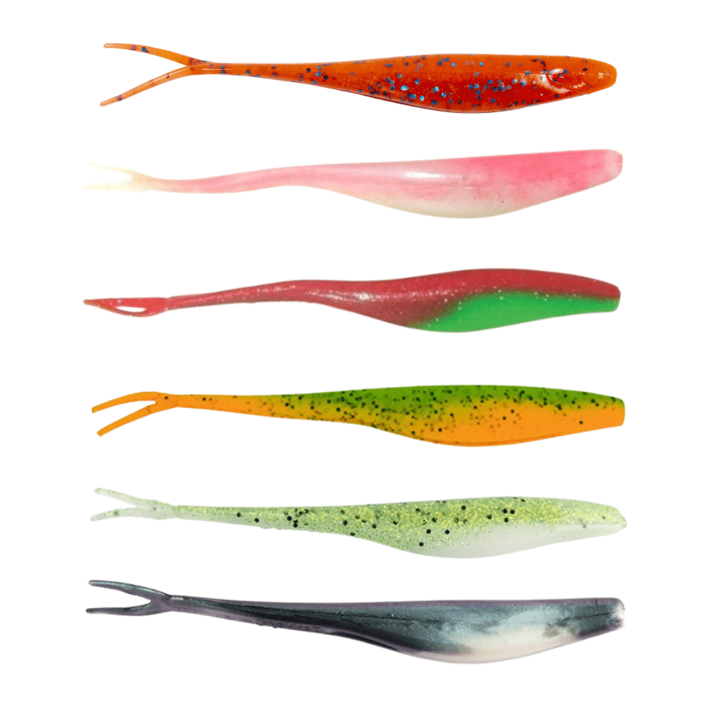 Berkley Gulp 7" Shad Softbait - Fish City Hamilton - Lime Tiger -