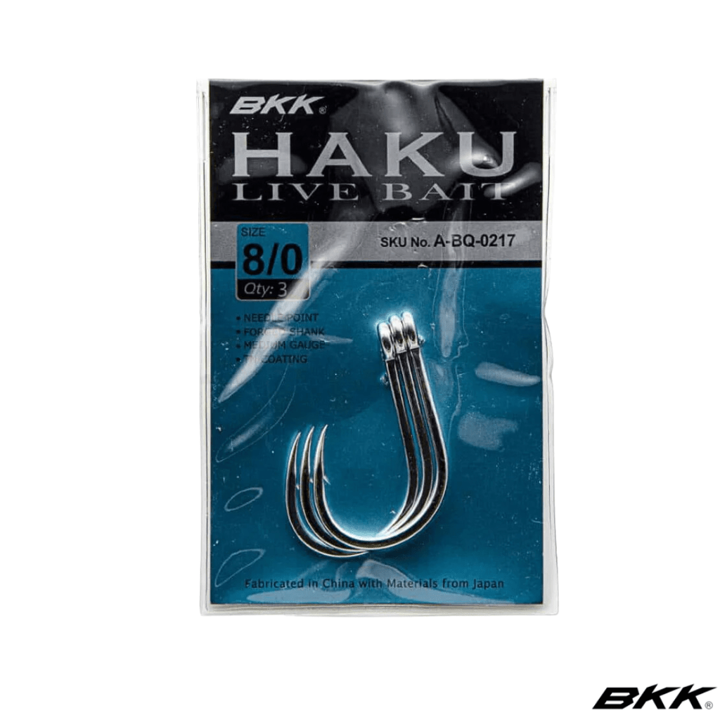 BKK Haku Live Bait Hook - Fish City Hamilton - 8/0 -
