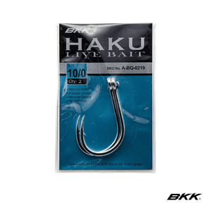 BKK Haku Live Bait Hook - Fish City Hamilton - 10/0 -