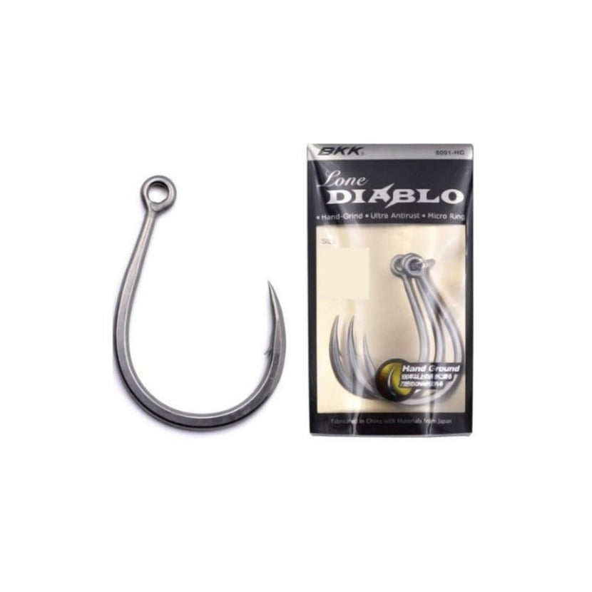 BKK Inline Lone Diablo Hooks - Fish City Hamilton - 11/0 -