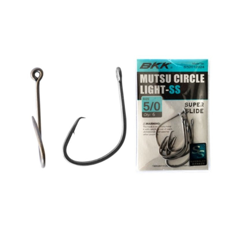 BKK Mutsu Circle Light Bait Hooks - Fish City Hamilton - 1/0 -