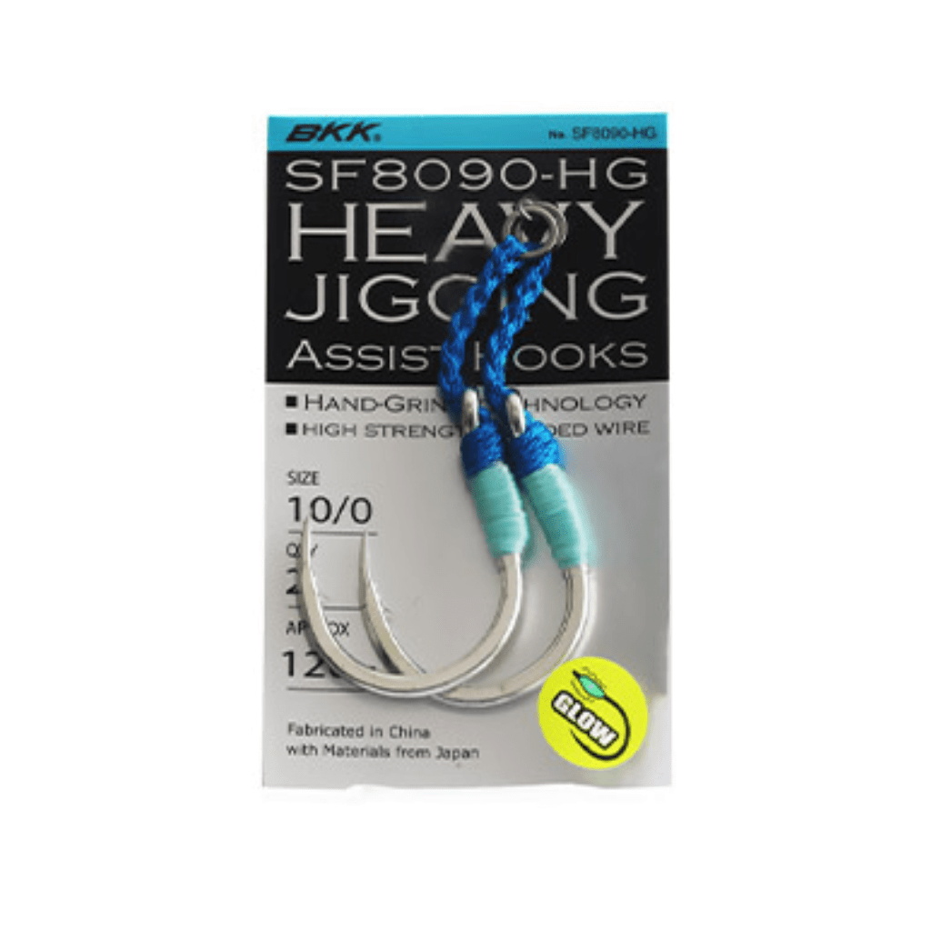 BKK SF8090-HG Heavy Jigging Assist Hooks - Fish City Hamilton - 10/0 Qty 2 -