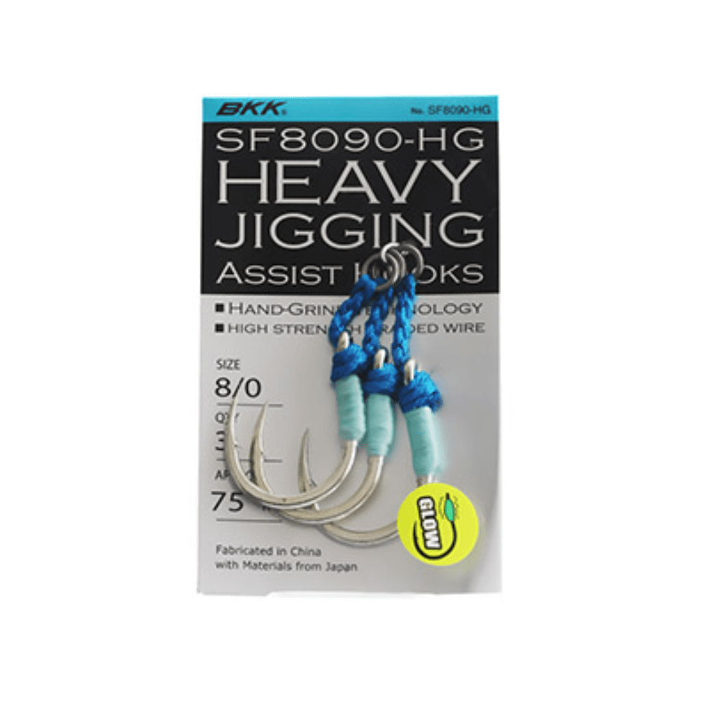 BKK SF8090-HG Heavy Jigging Assist Hooks - Fish City Hamilton - 8/0 Qty3 -