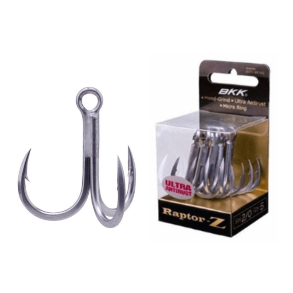 BKK Trebles Raptor-Z Hooks - Fish City Hamilton - 1/0 -