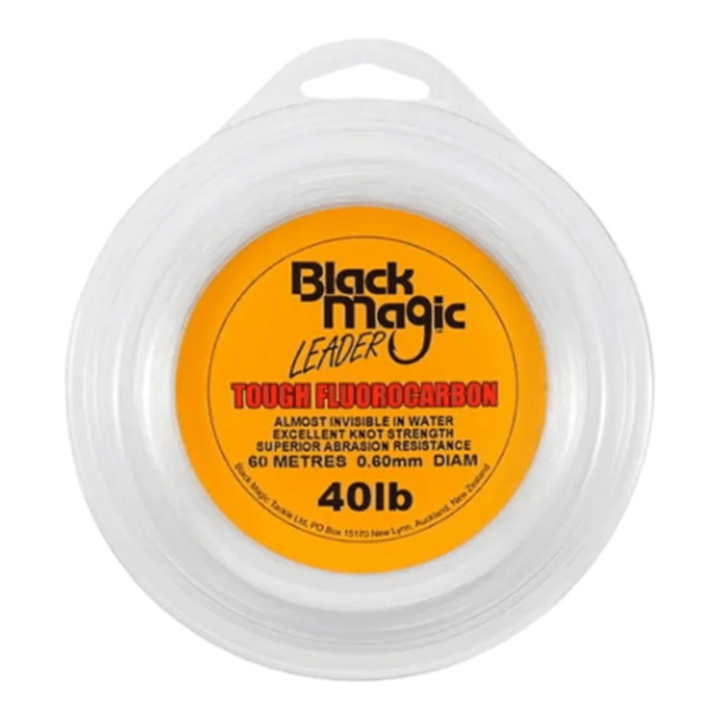 Black Magic Flurocarbon Trace - Fish City Hamilton - 100LB 25M -