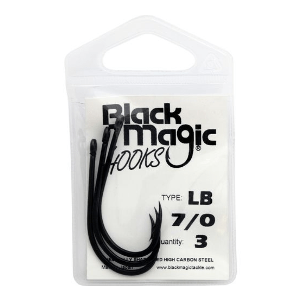 Black Magic Livebait LB Series Hooks - Fish City Hamilton - 7/0 - Small Pack