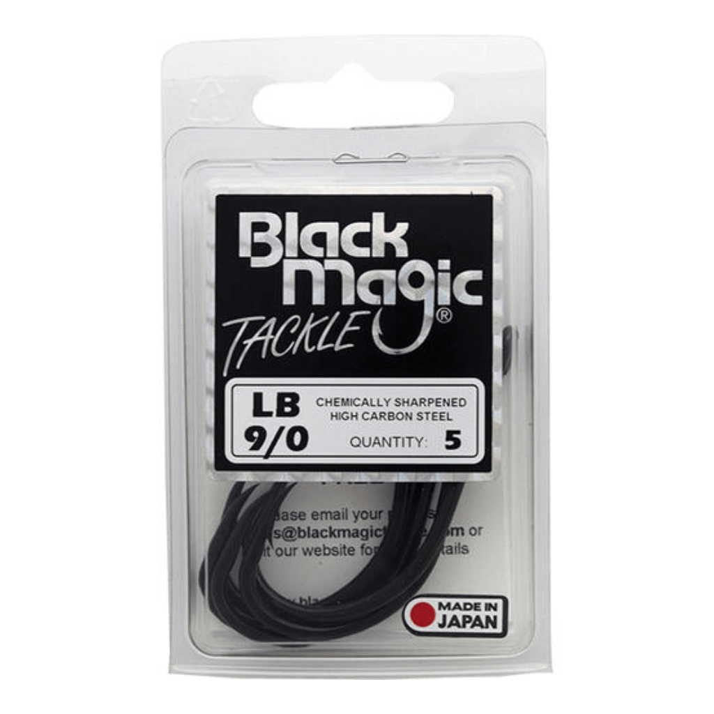 Black Magic Livebait LB Series Hooks - Fish City Hamilton - 9/0 - Economy Pack