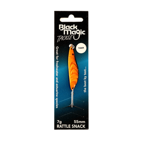 Black Magic Rattle Snack Lure - Fish City Hamilton - Tiger -