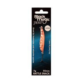 Black Magic Rattle Snack Lure - Fish City Hamilton - Copper -