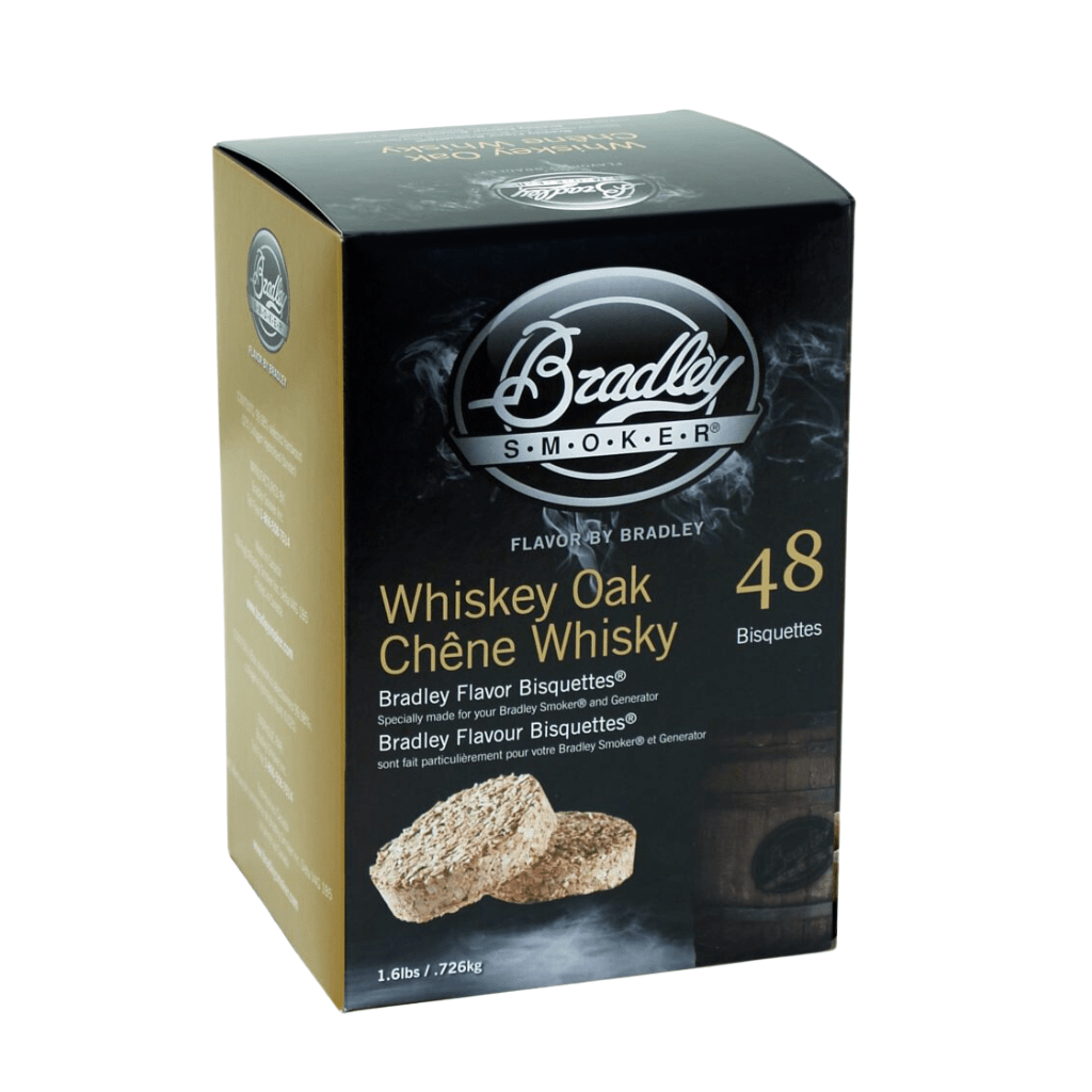 Bradley Bisquettes Packs - Fish City Hamilton - 48 - Whiskey Oak