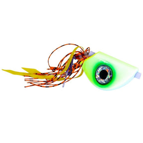 Catch Beady Eye 150 gram Kabura with Glow and UV - Fish City Hamilton - Chartreuse -