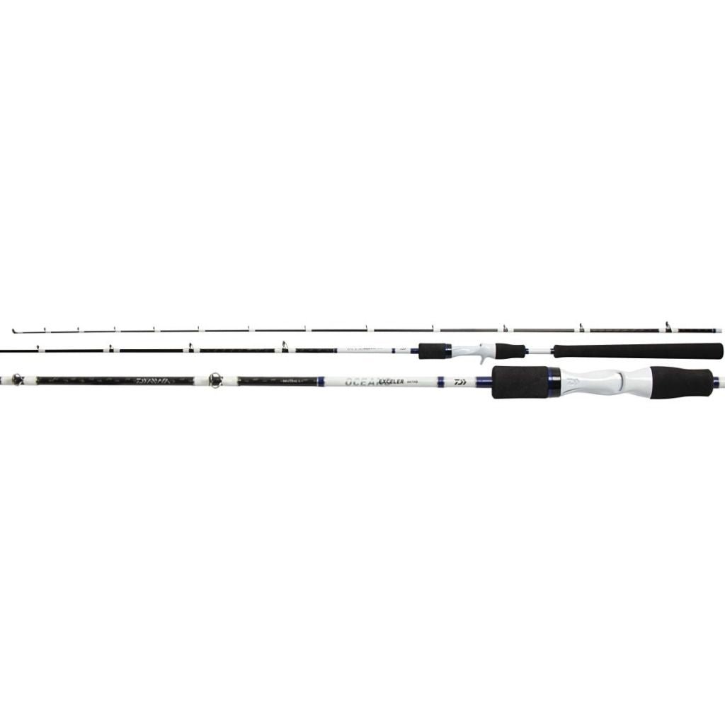 Daiwa 21 Exceler Oceano 762MHFB-NZ Overhead Softbait Rod - Fish City Hamilton - -