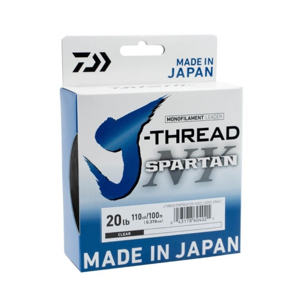 Daiwa J-Thread Spartan Nylon Leader White - Fish City Hamilton - 40 -