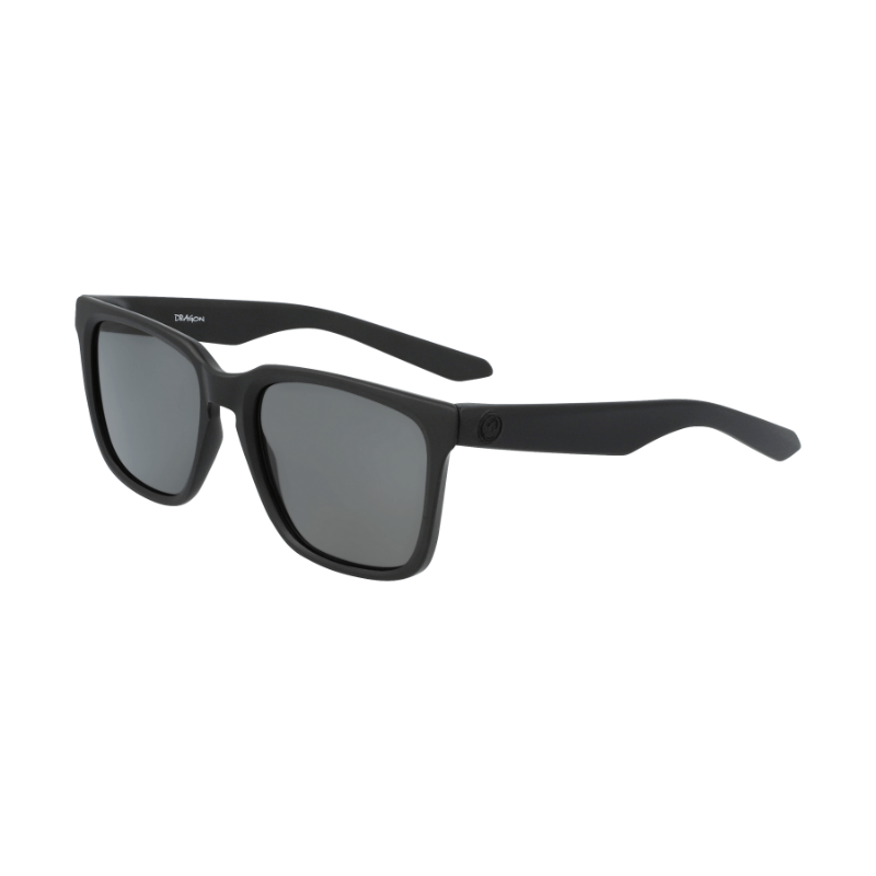 Dragon Baile H20 Matte Black/ Lumalens Smoke Polarised Sunglasses - Fish City Hamilton - -