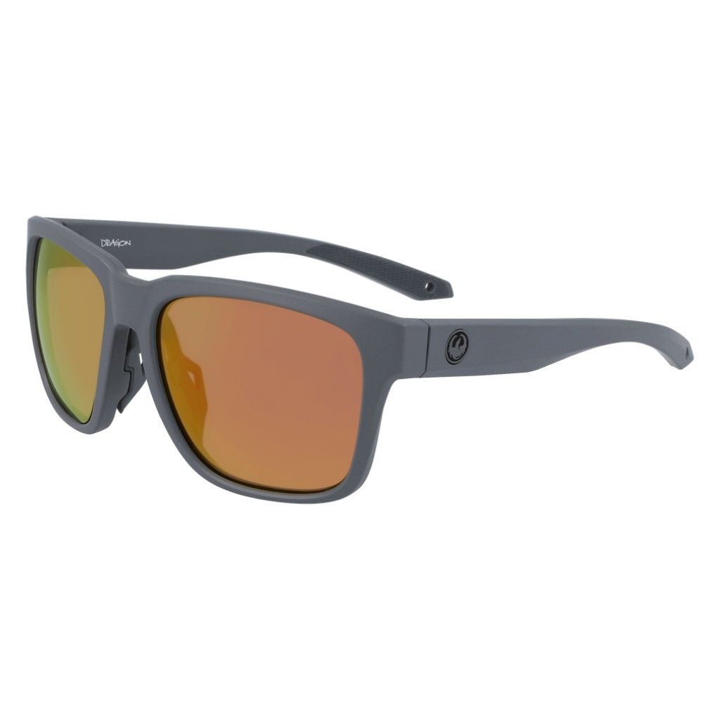 Dragon Mariner X Matte Grey H2O Sunglasses w/ Orange Ion Polarised Lens - Fish City Hamilton - -