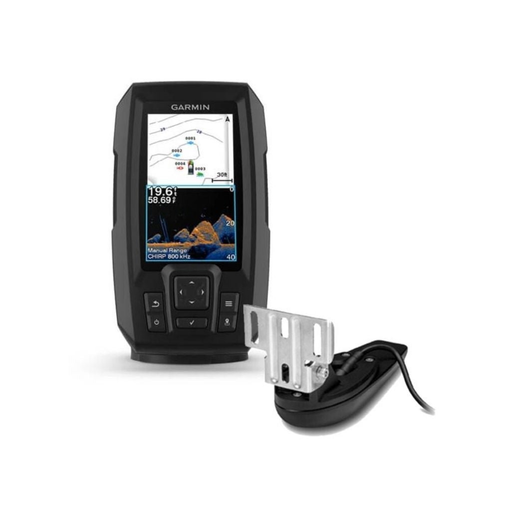 Garmin Striker Vivid 4CV + Transducer - Fish City Hamilton - -