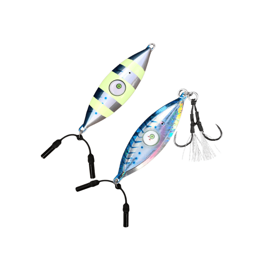 Glowbite Jack Flash jig - Fish City Hamilton - Blue Mackerel - 60g