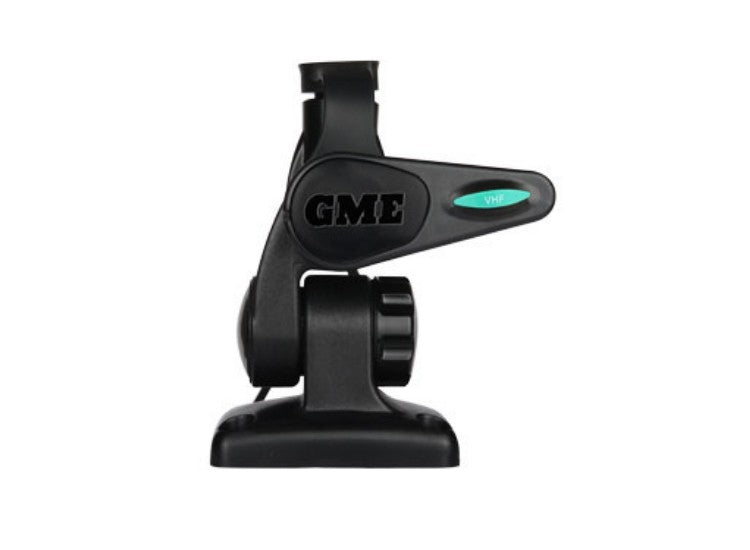 GME Antenna Mount Rectangle Double Swivel Black - Fish City Hamilton - -