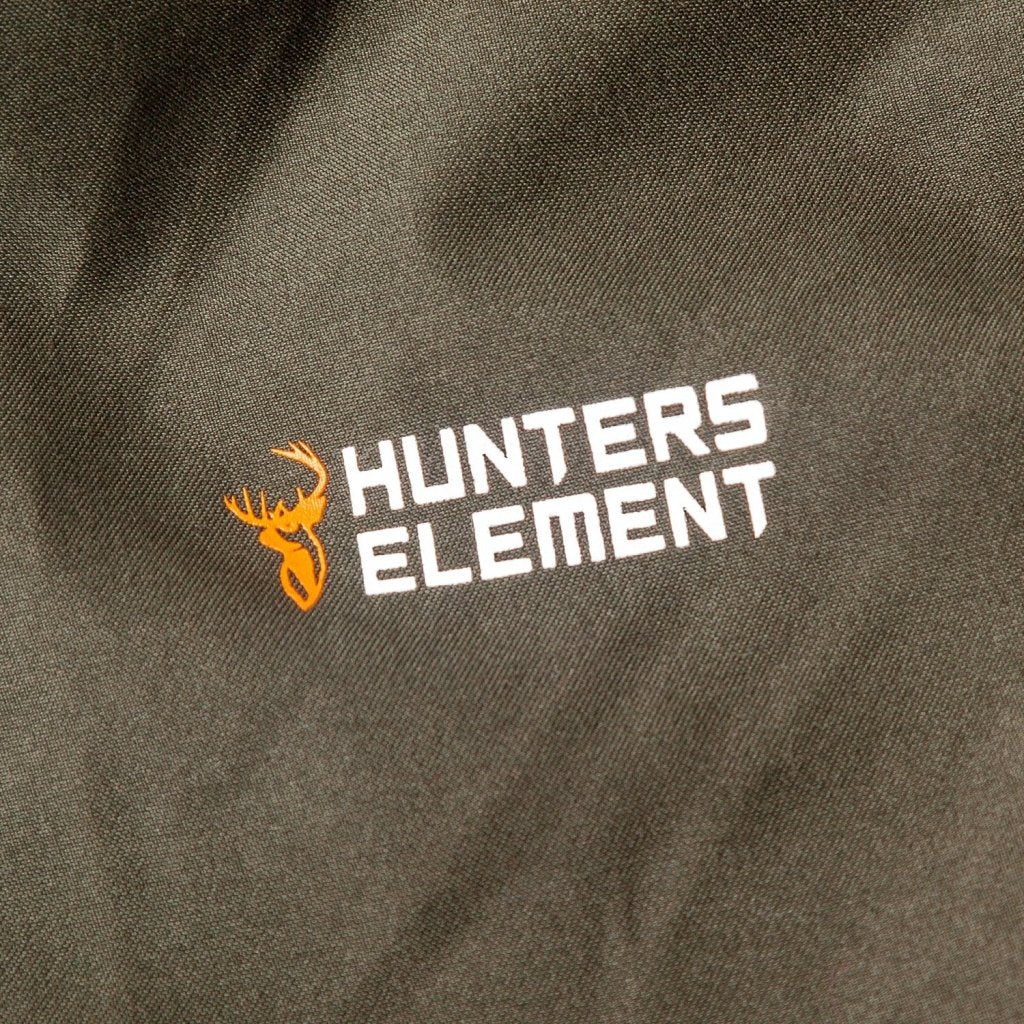 Hunters Element Downpour Elite Jacket - Fish City Hamilton - Green - Small