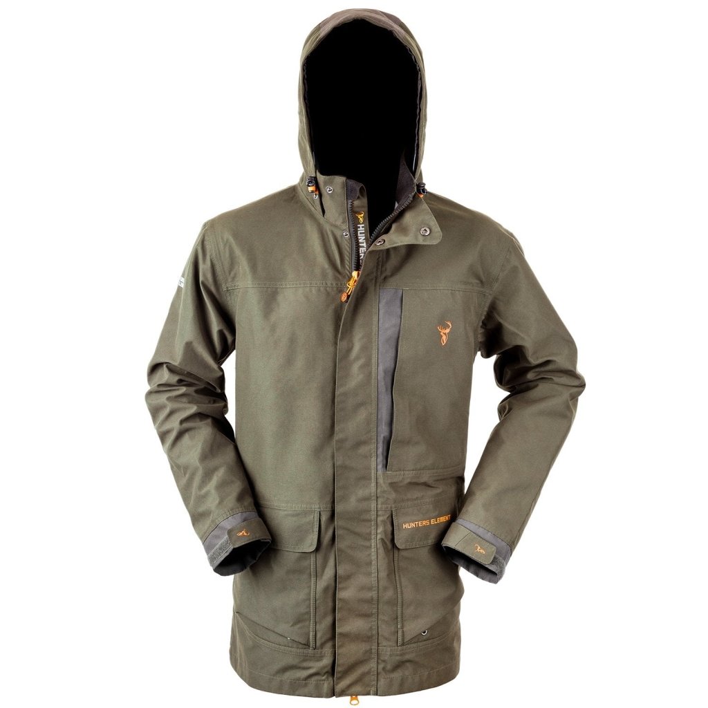 Hunters Element Downpour Elite Jacket - Fish City Hamilton - Veil - Small