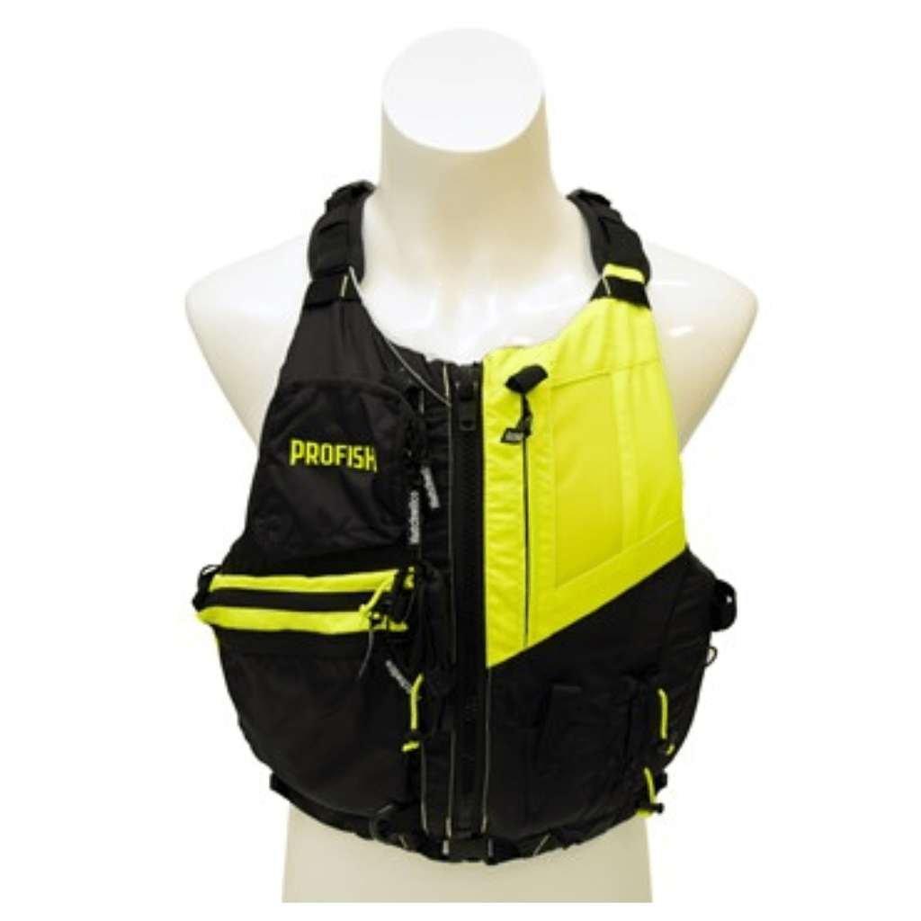 Hutchwilco Pro Fish Kayak/Fishing Vest Hi-Viz - Fish City Hamilton - XS-Med -