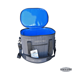 Icey-Tek Cooler Bag Charcoal - Fish City Hamilton - -