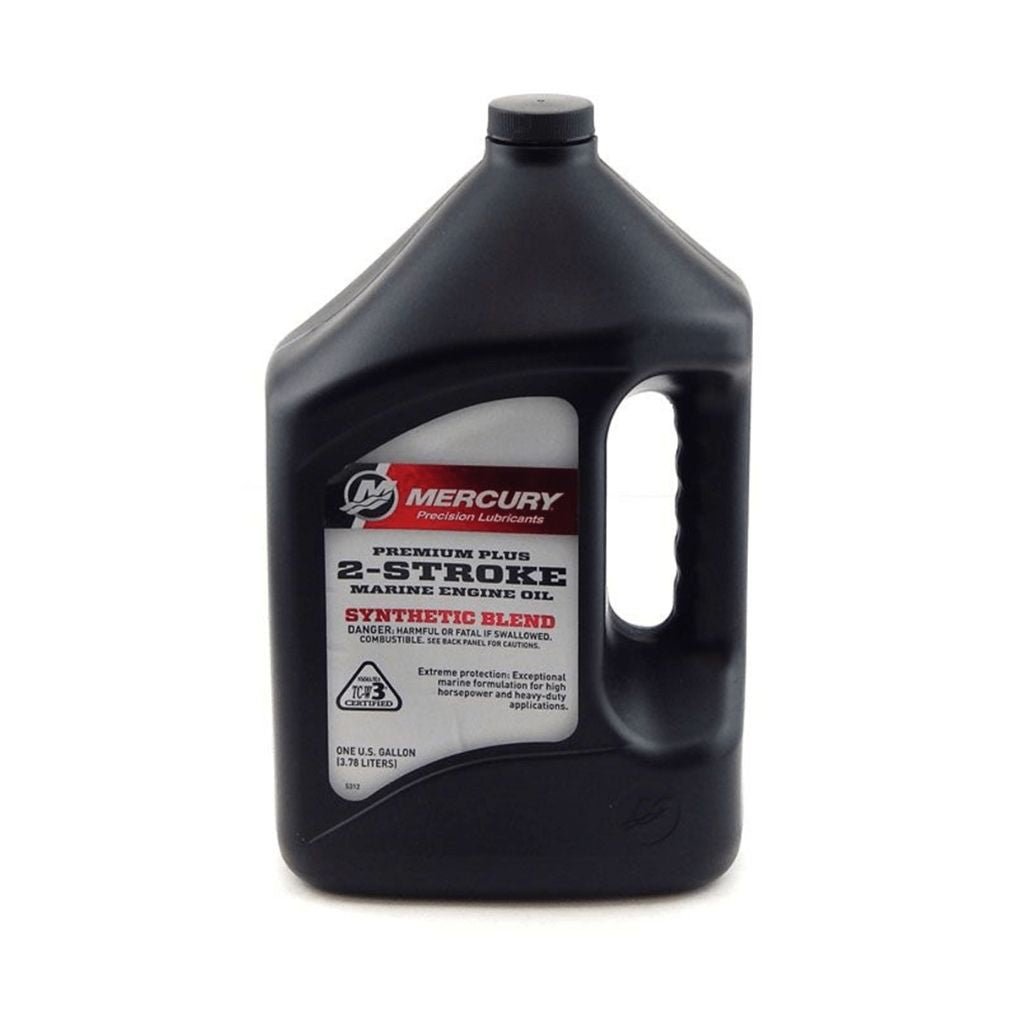 Mercury Oil Premium Plus 2 Stroke - Fish City Hamilton - 3.78 Litre -