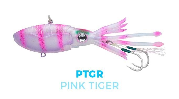 Nomad Squidtrex 110mm (1-3/4oz) - Fish City Hamilton - Pink Tiger -