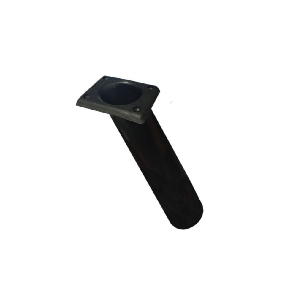 Oceansouth Rectangle Rod Holder - Fish City Hamilton - 90 Deg - Black