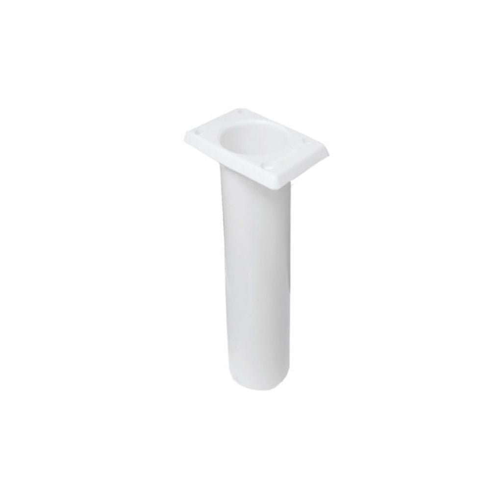 Oceansouth Rectangle Rod Holder - Fish City Hamilton - 90 Deg - White