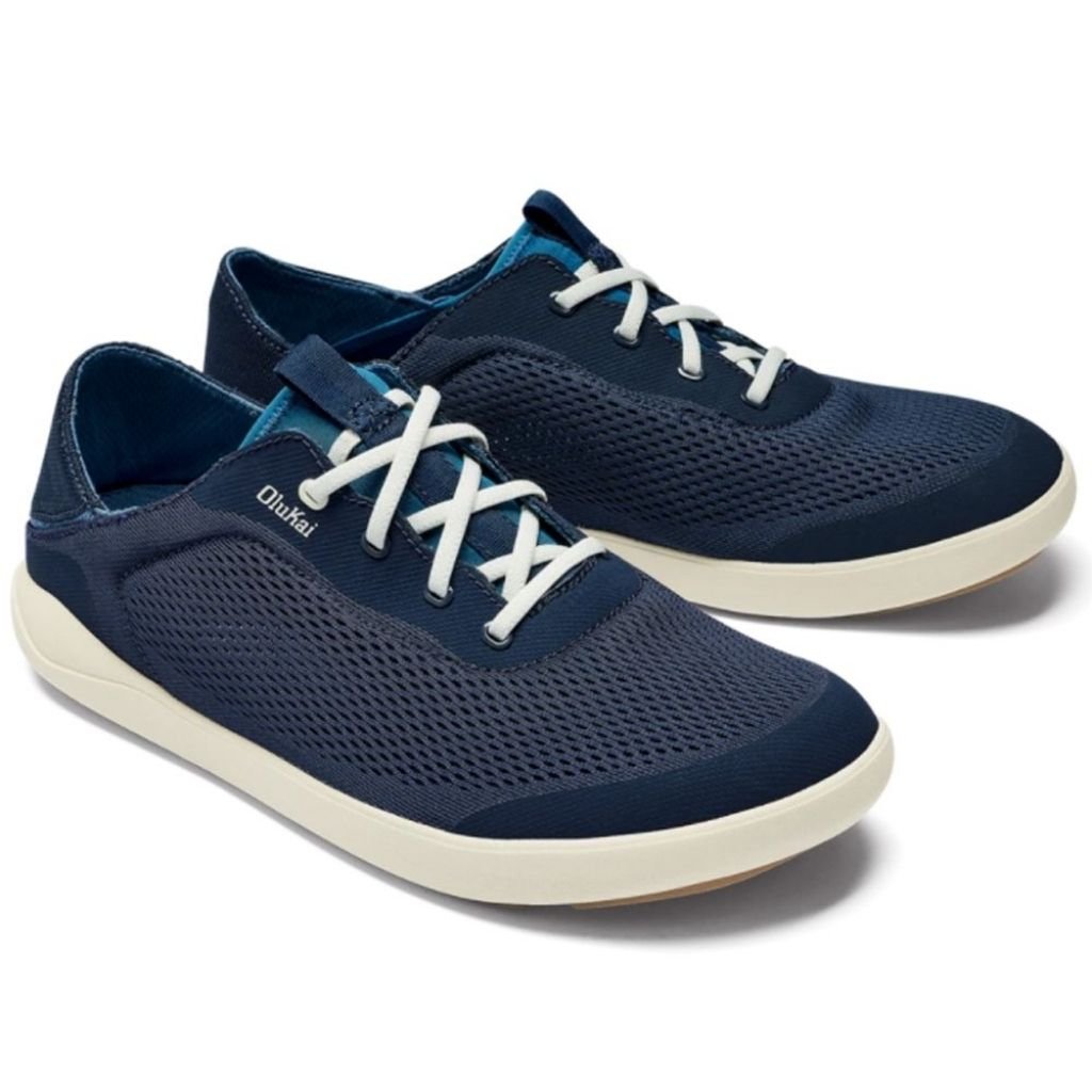 Olukai Moku Pae - Mens Shoes - Fish City Hamilton - Trench Blue - 8