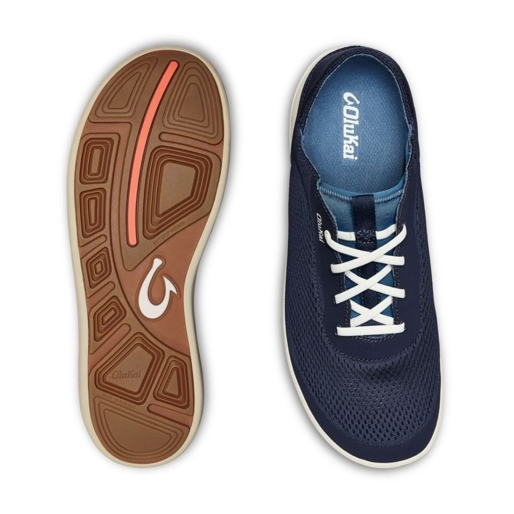 Olukai Moku Pae - Mens Shoes - Fish City Hamilton - Trench Blue - 8