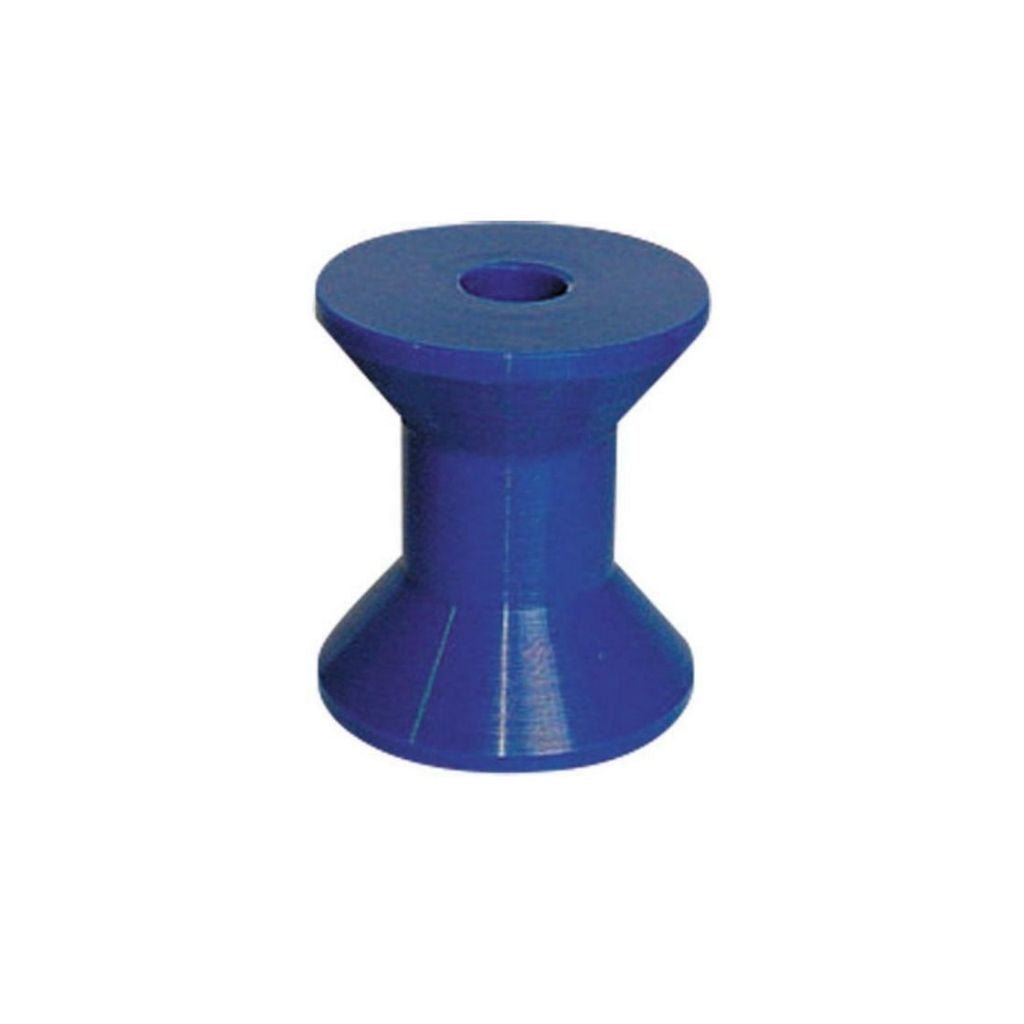 Polyethylene Bow Roller Hard Blue 78Mm - Fish City Hamilton - -