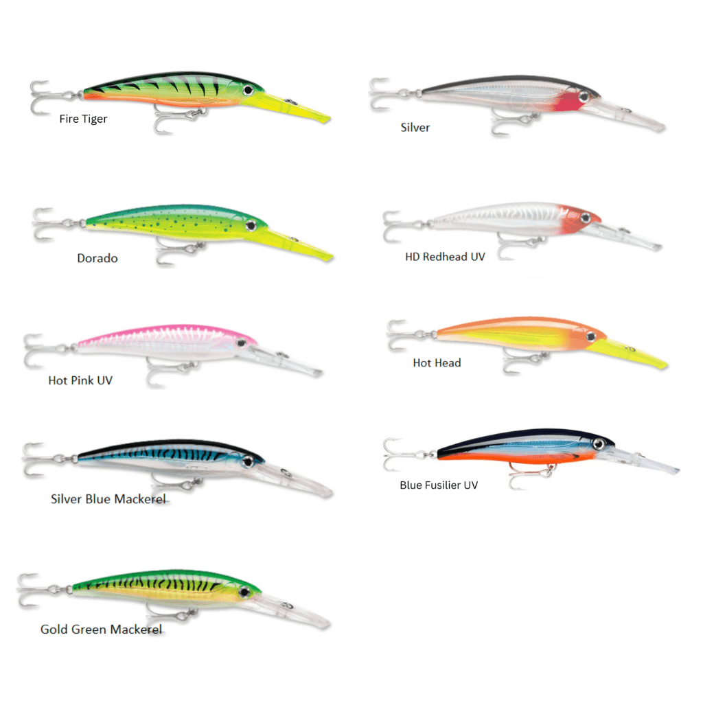 Rapala X-Rap XRMAG Lures 160 & 180mm - Fish City Hamilton - 16cm 30 Feet - Fire Tiger