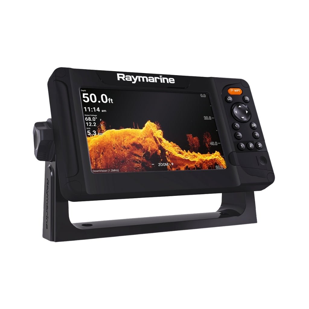 Raymarine Element 7HV HV-100 Transducer, Navionics Chart - Fish City Hamilton - -