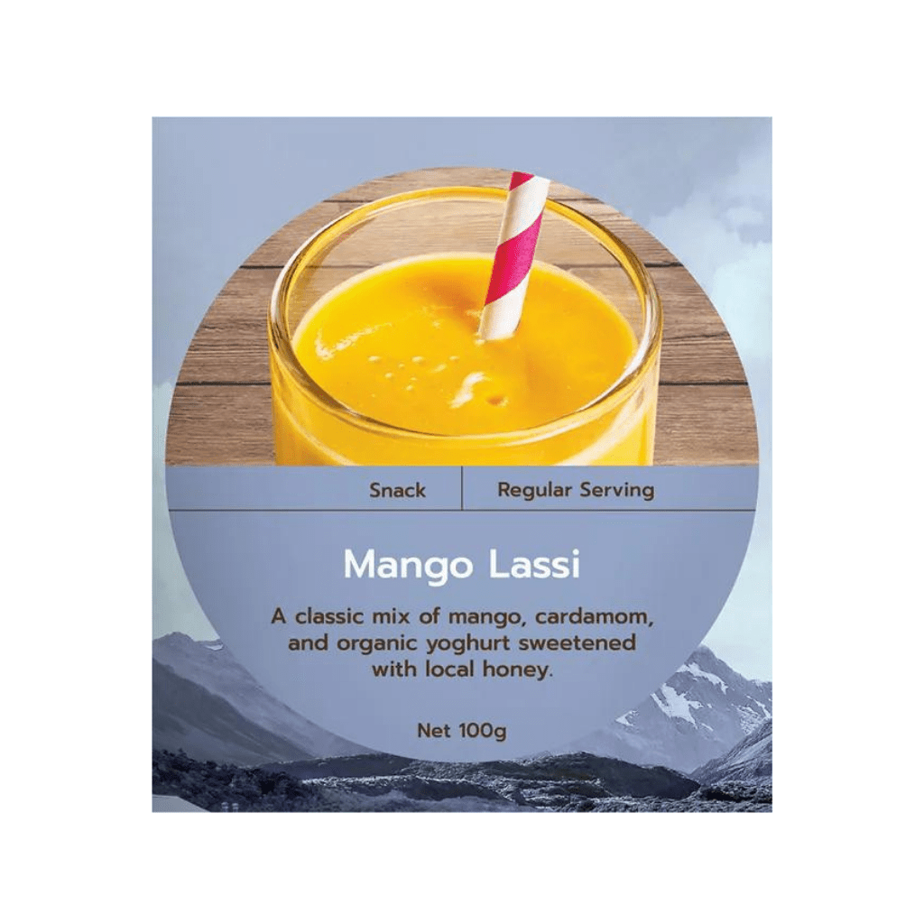 Real Meals Snack Mango Lassi - Fish City Hamilton - -