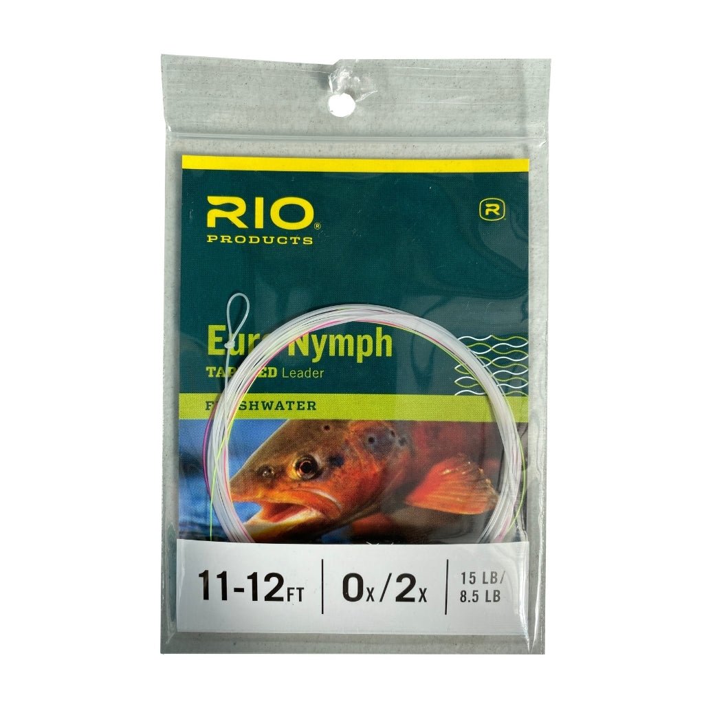 Rio Euro Nymph Leader With Tippet Ring - Fish City Hamilton - -
