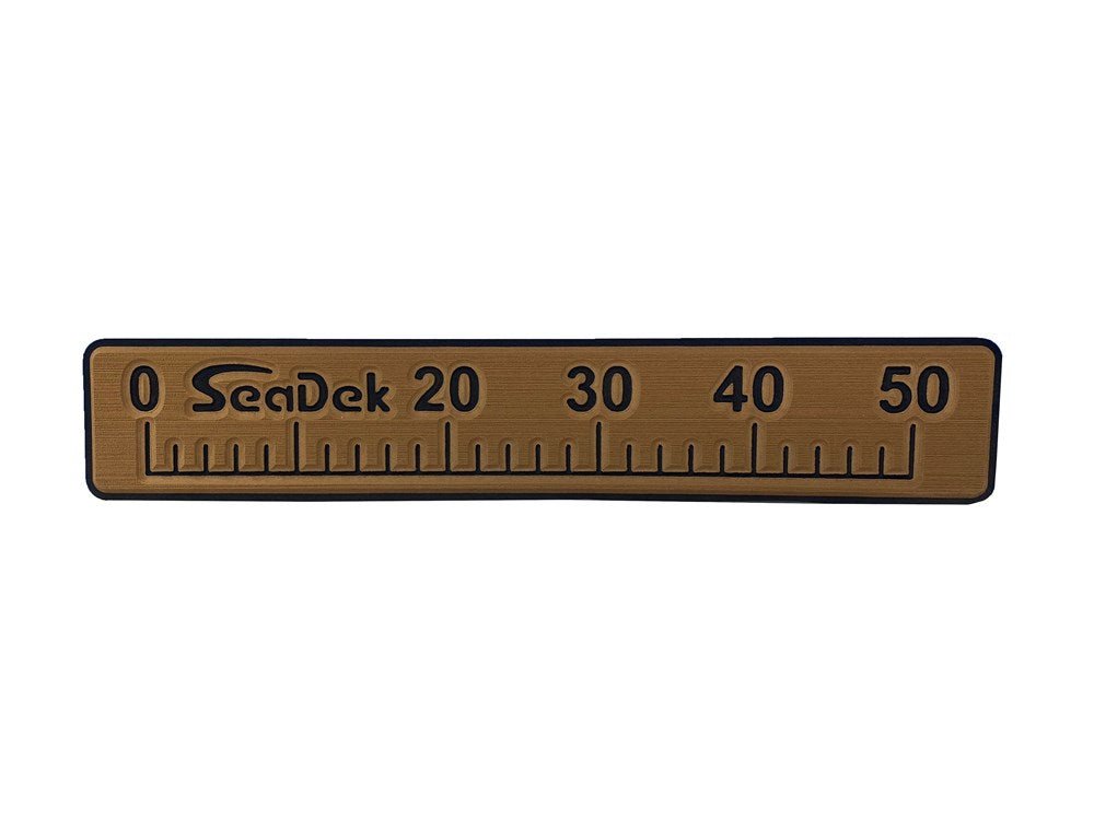 Fish Ruler for Boat, Self-Adhesive Measuring Sticker, Black - Self Adhesive Measuring  Ruler Tape, 40 inch