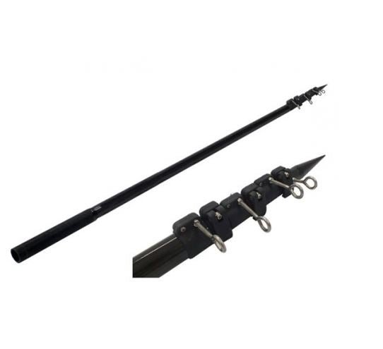 Seaharvester Outriggers 12' Telescopic Drop in Rigged (Pair) - Fish City Hamilton - -