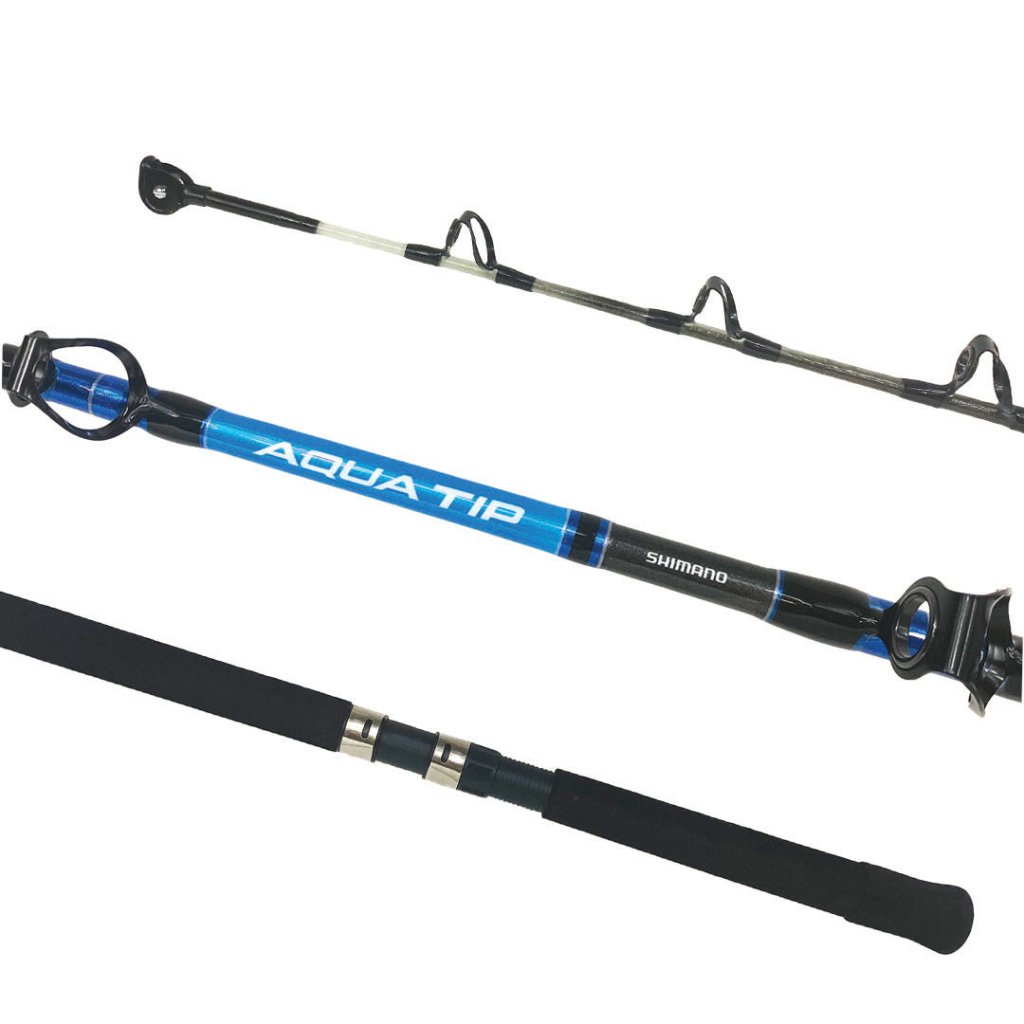 Fish City Hamilton – Shimano Aquatip 5'6 1pce 24kg Roller Tip Overhead Rod