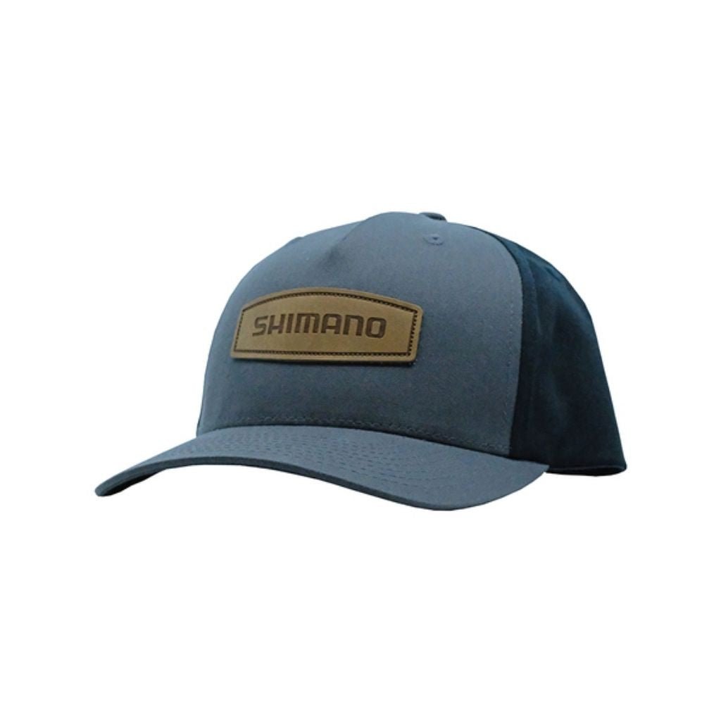 Shimano Cap Leather Patch Ombre Blue - Fish City Hamilton - -