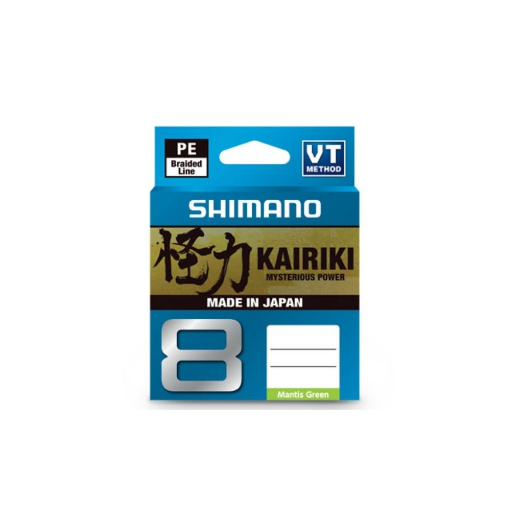 Shimano Kairiki 8 Mantis Green 150 Meters - Fish City Hamilton - 10LB -