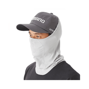 Shimano Sun Protection Face Mask White Camo UPF50 - Fish City Hamilton - -