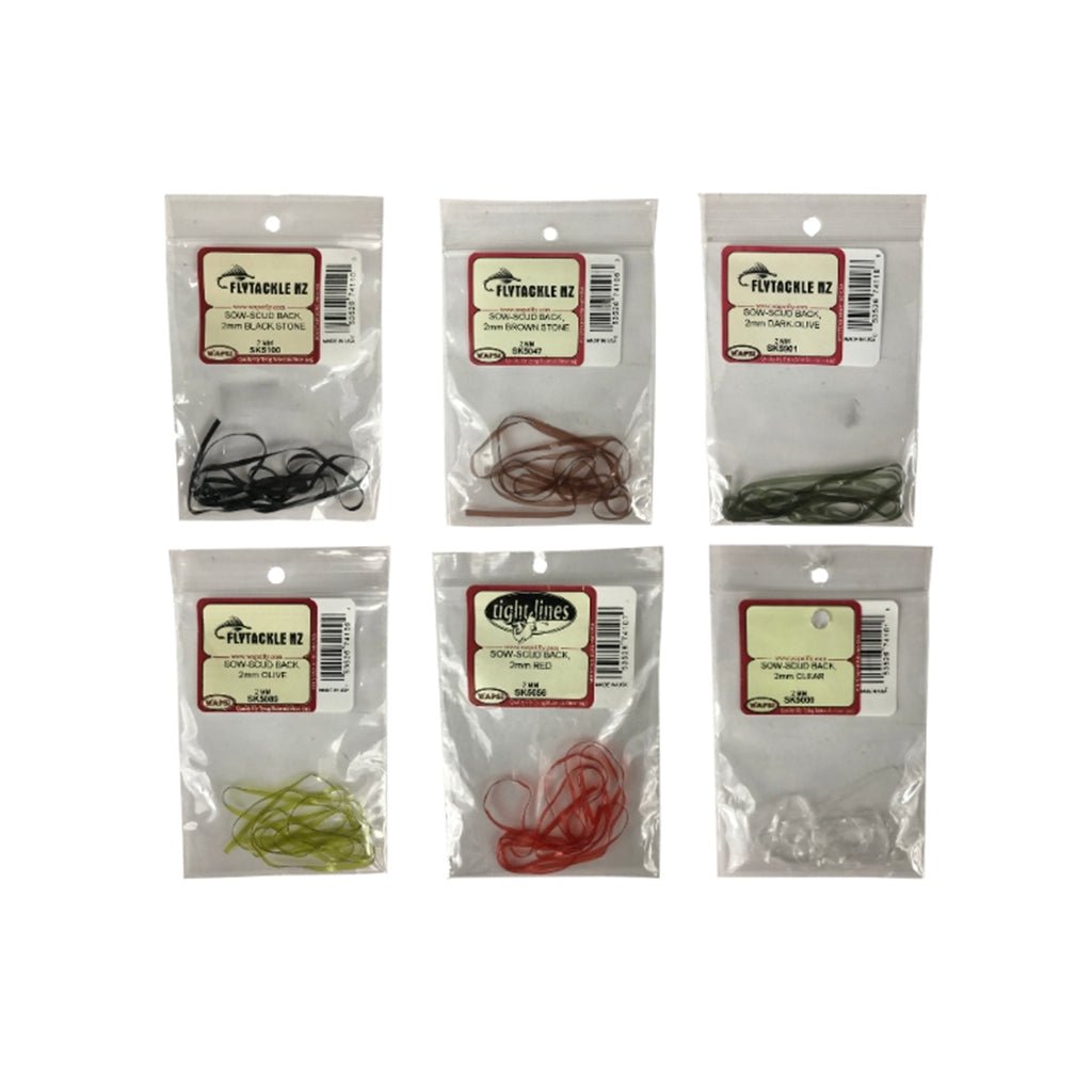 Sow Scud Back 2MM - Fish City Hamilton - Clear -
