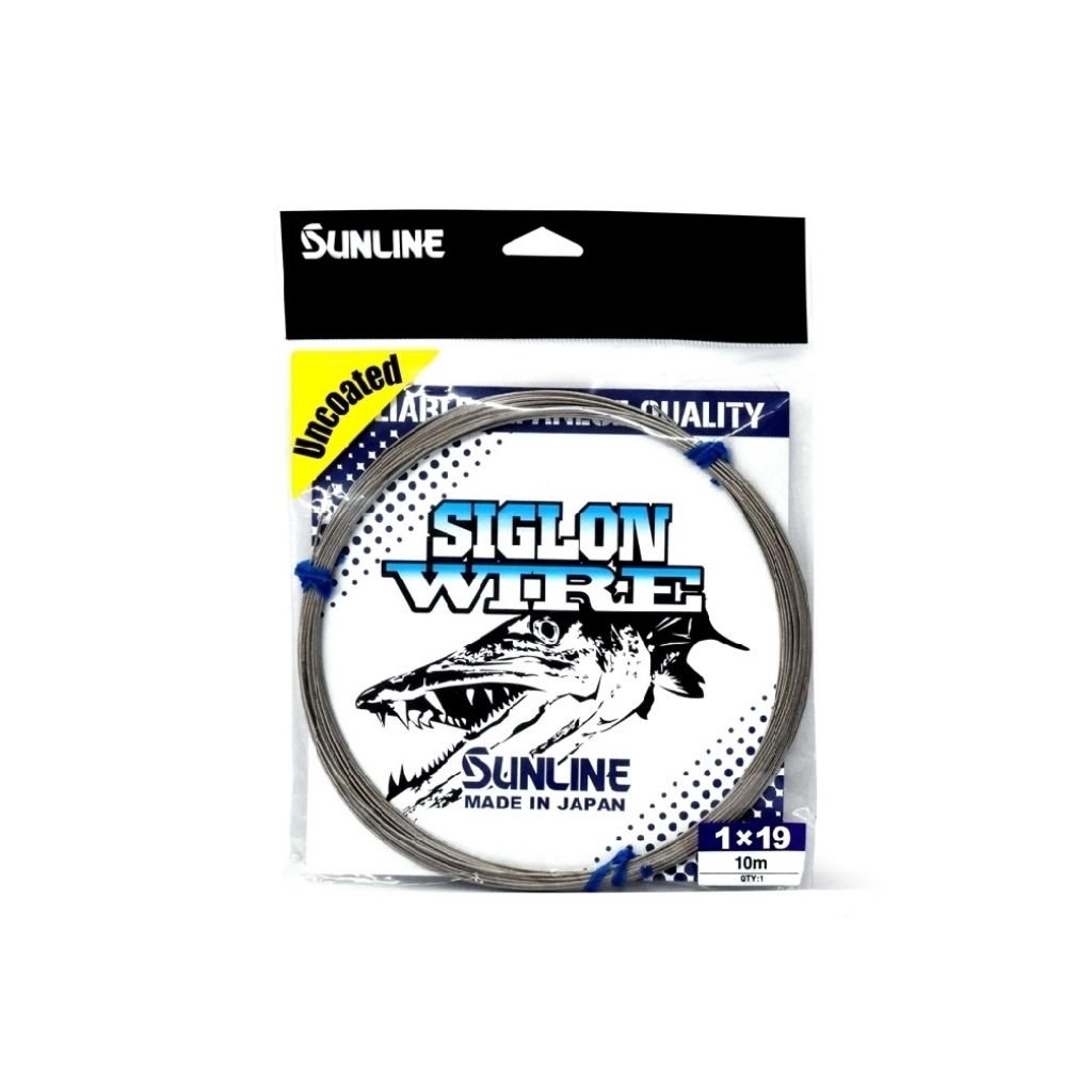 Sunline Siglon Wire 1X19 Uncoated 10m - Fish City Hamilton - 200lb -