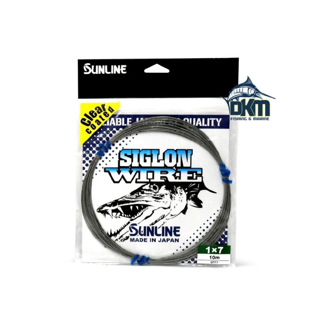 Sunline Siglon Wire 1X7 Coated 10m - Fish City Hamilton - 40lb -